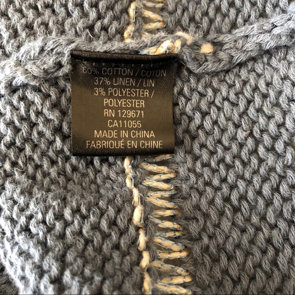 360 Simone Linen Blend Sweater Italian Yarn - Picture 8 of 8